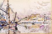 Paul Signac Antibes oil on canvas